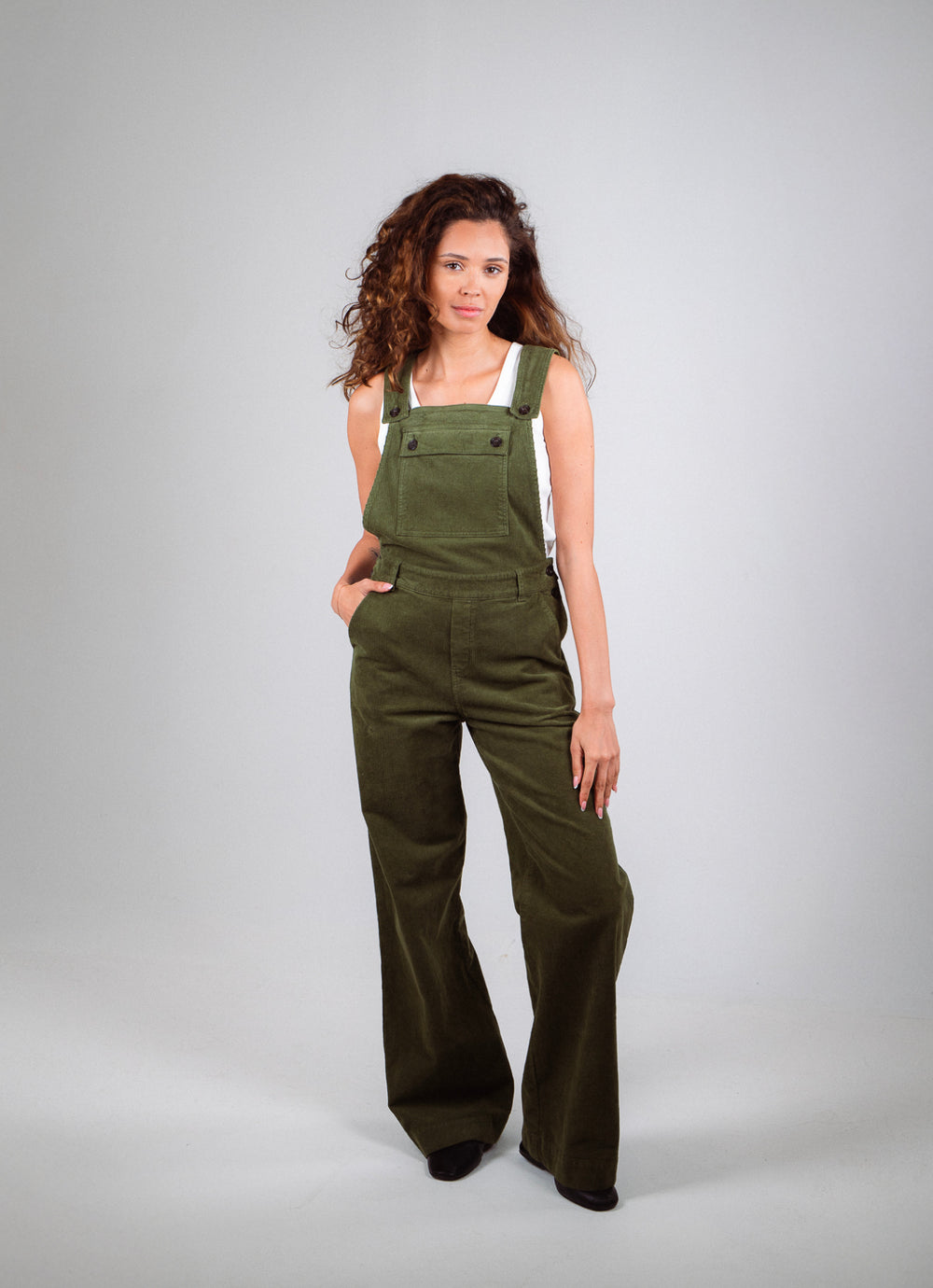 SALOPETTE LOOSE - KAKI 36