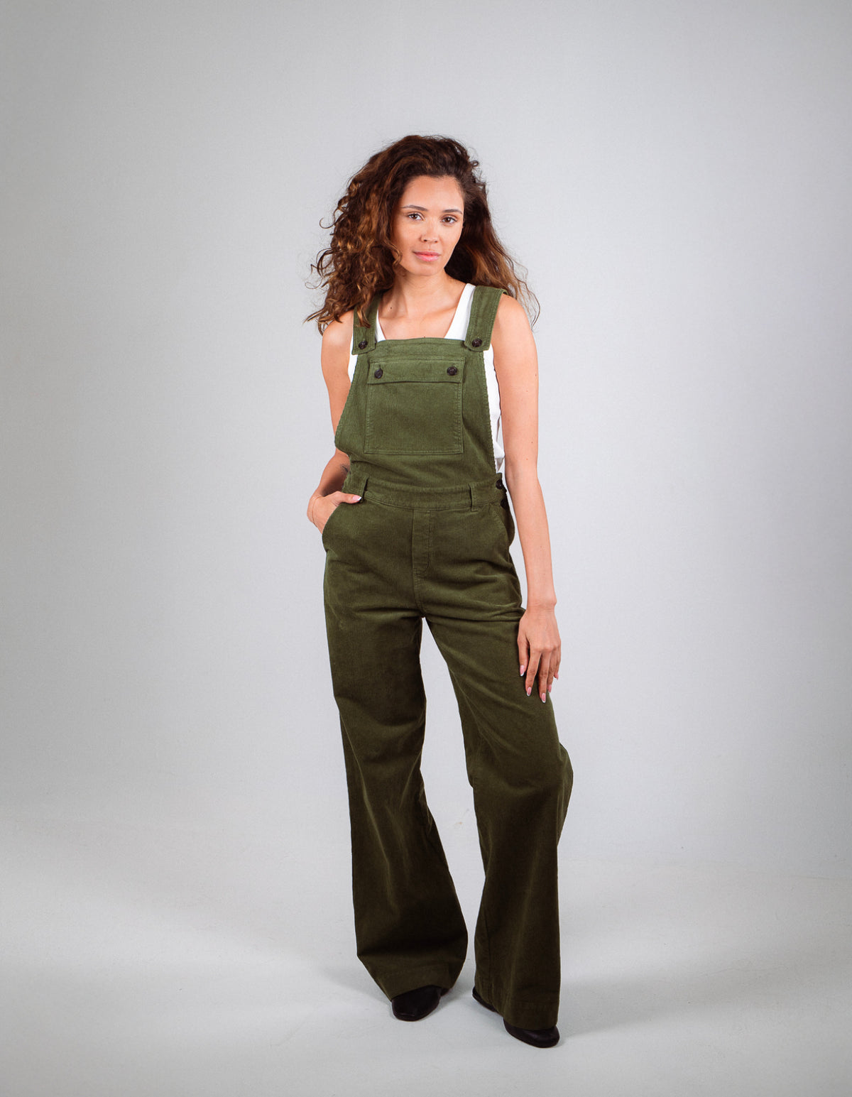 SALOPETTE LOOSE - KAKI 36