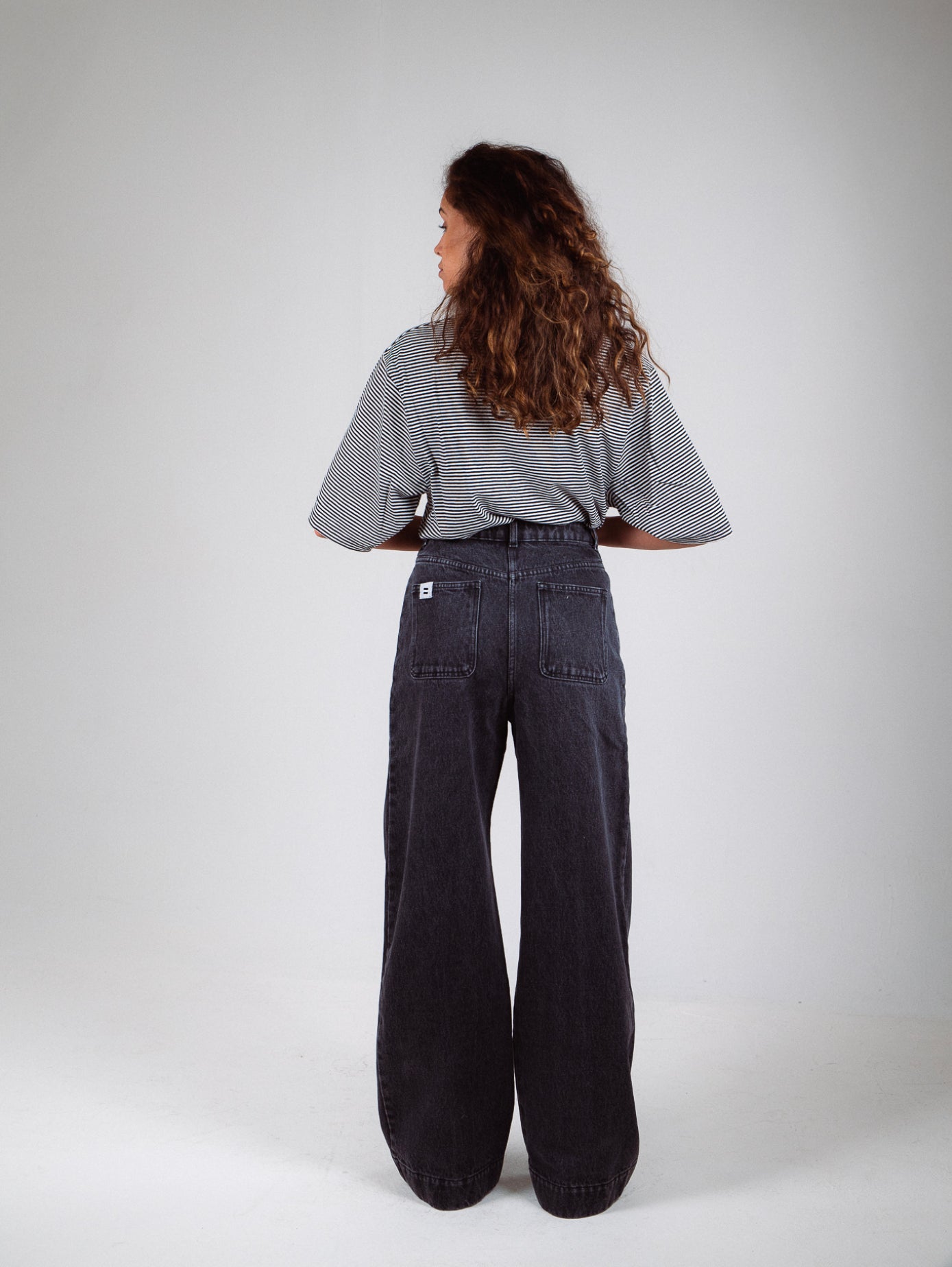 PANTALON JANE JEAN - ANTHRACITE