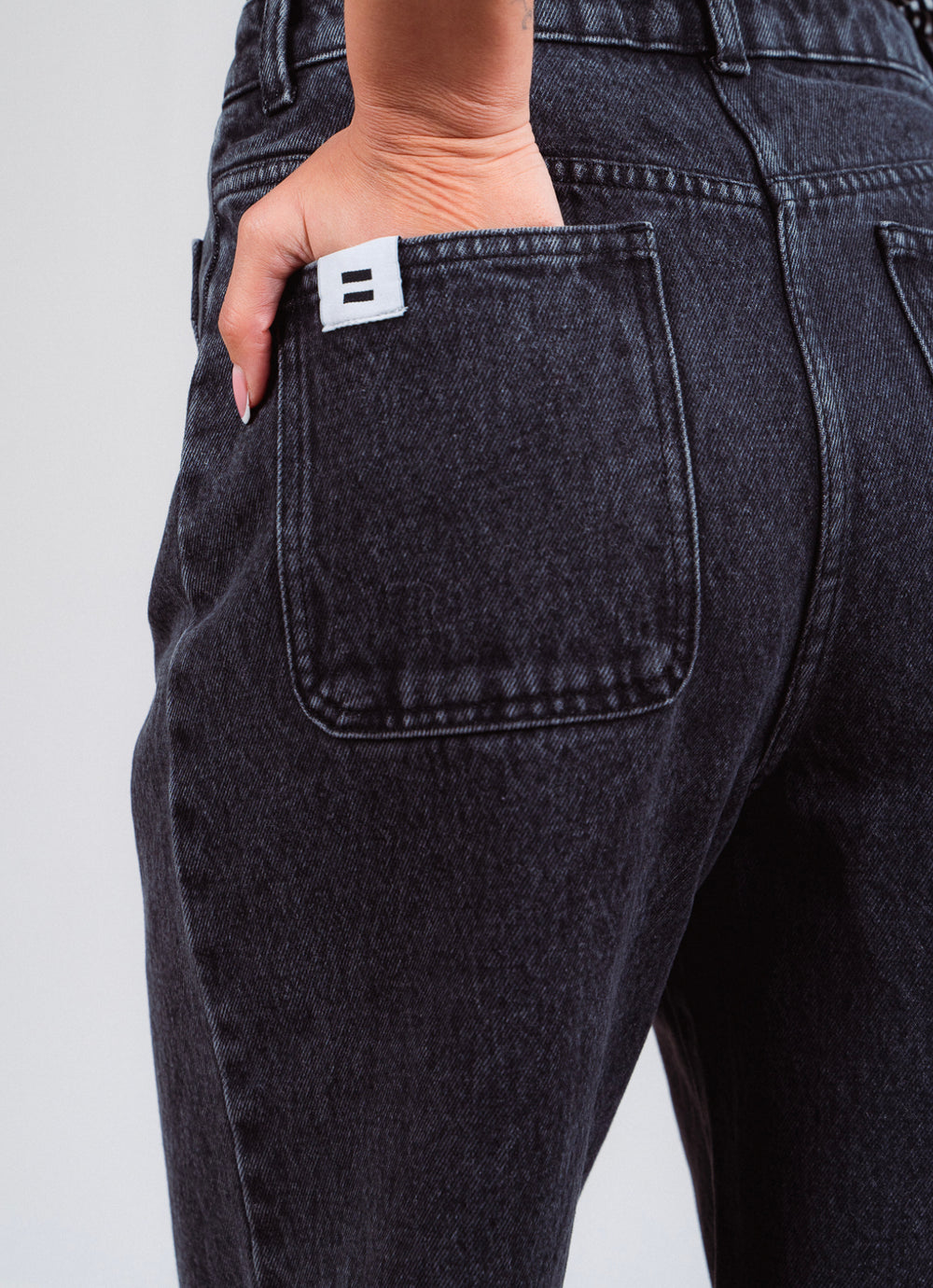 PANTALON JANE JEAN - ANTHRACITE