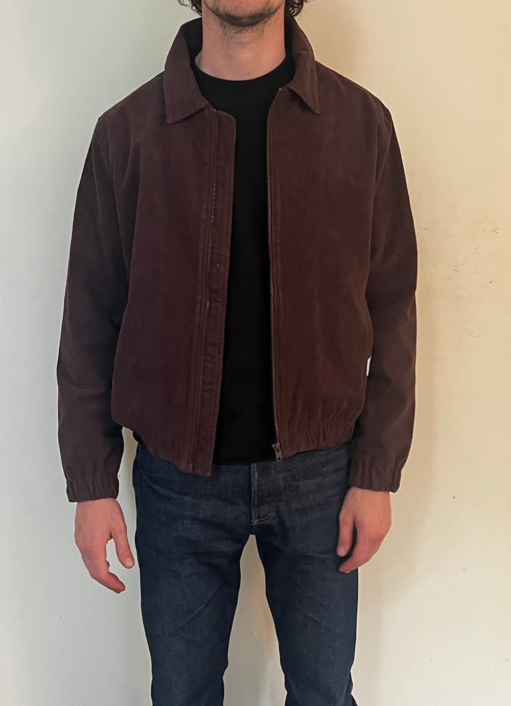 BLOUSON HOMME CHOCOLAT - M