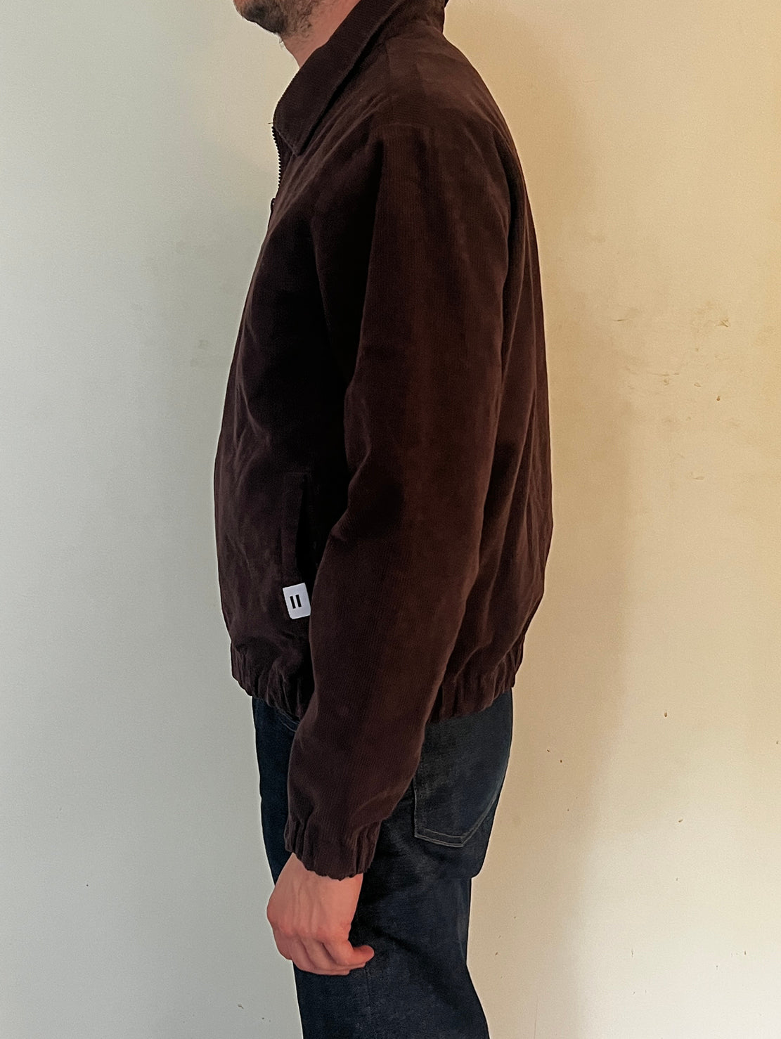 BLOUSON HOMME CHOCOLAT - M