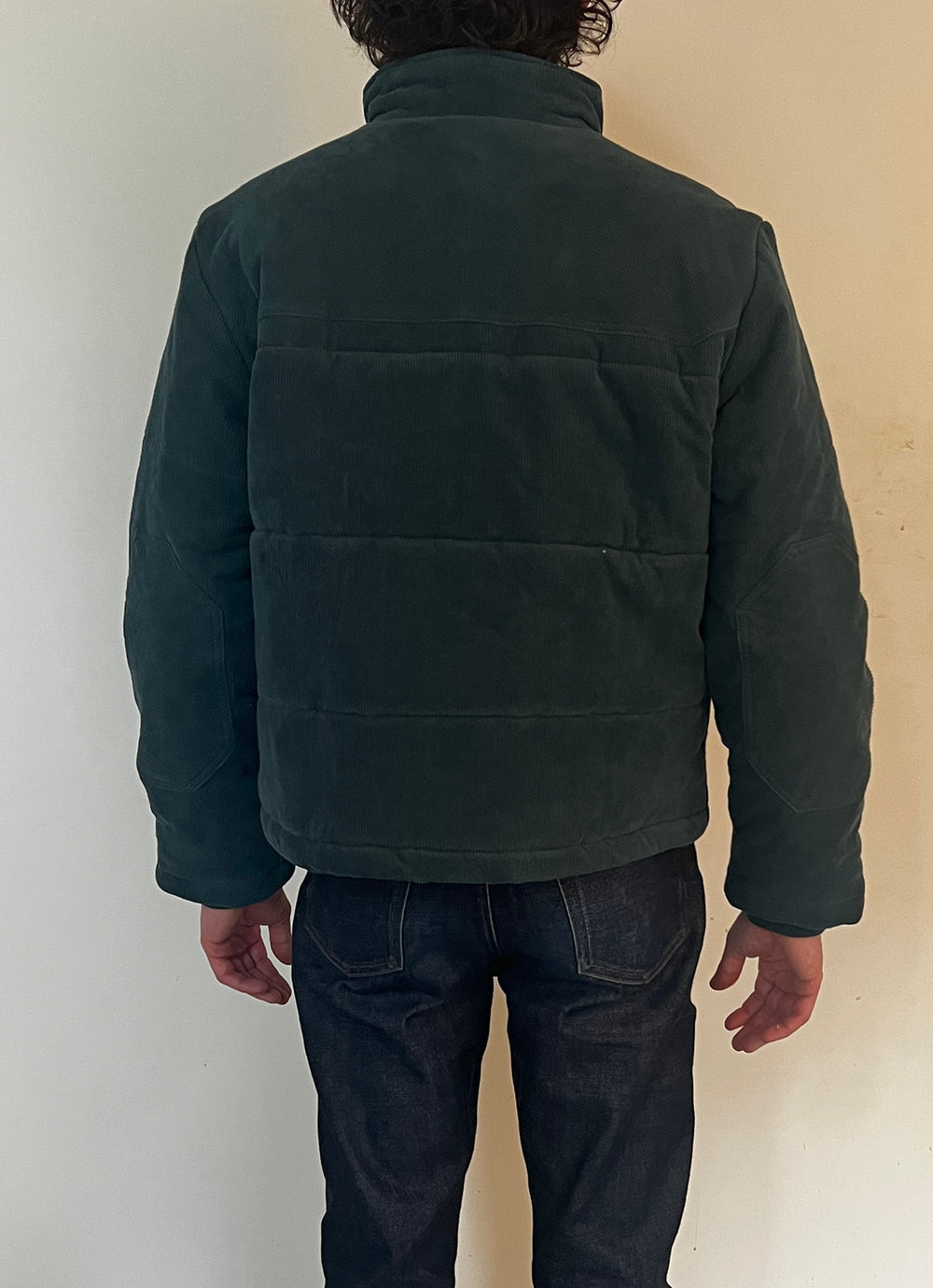 DOUDOUNE PUFFER HOMME PETROLE