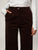 PANTALON PINCE FEMME CHOCOLAT