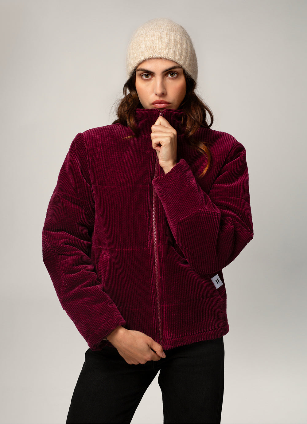 DOUDOUNE PUFFER FEMME PRUNE