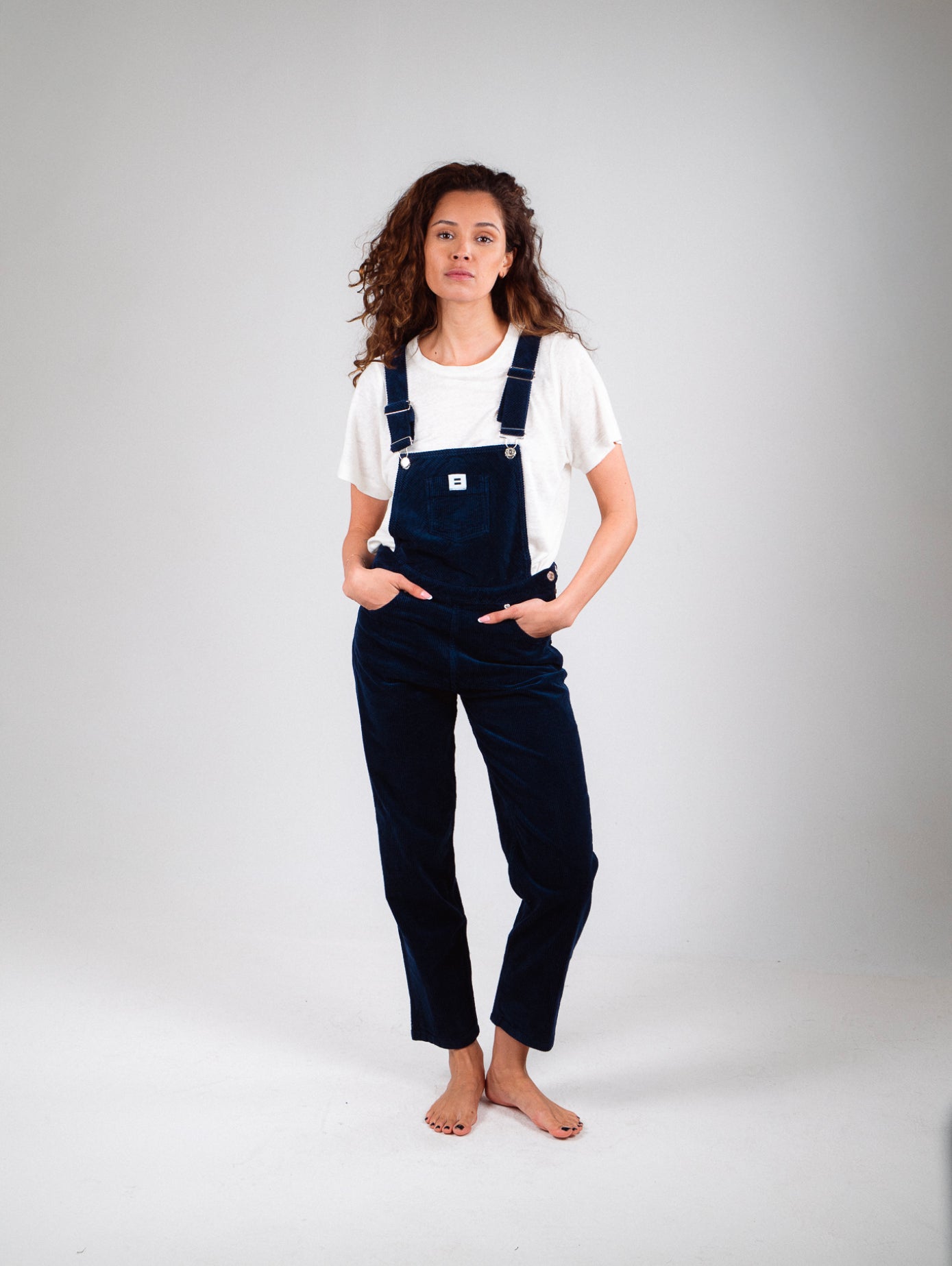 SALOPETTE MOM DENIM