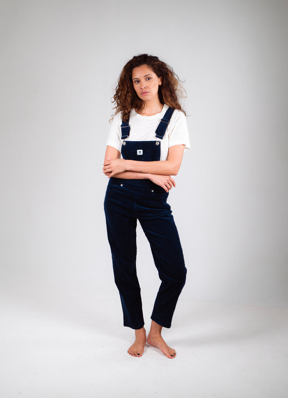 SALOPETTE MOM DENIM