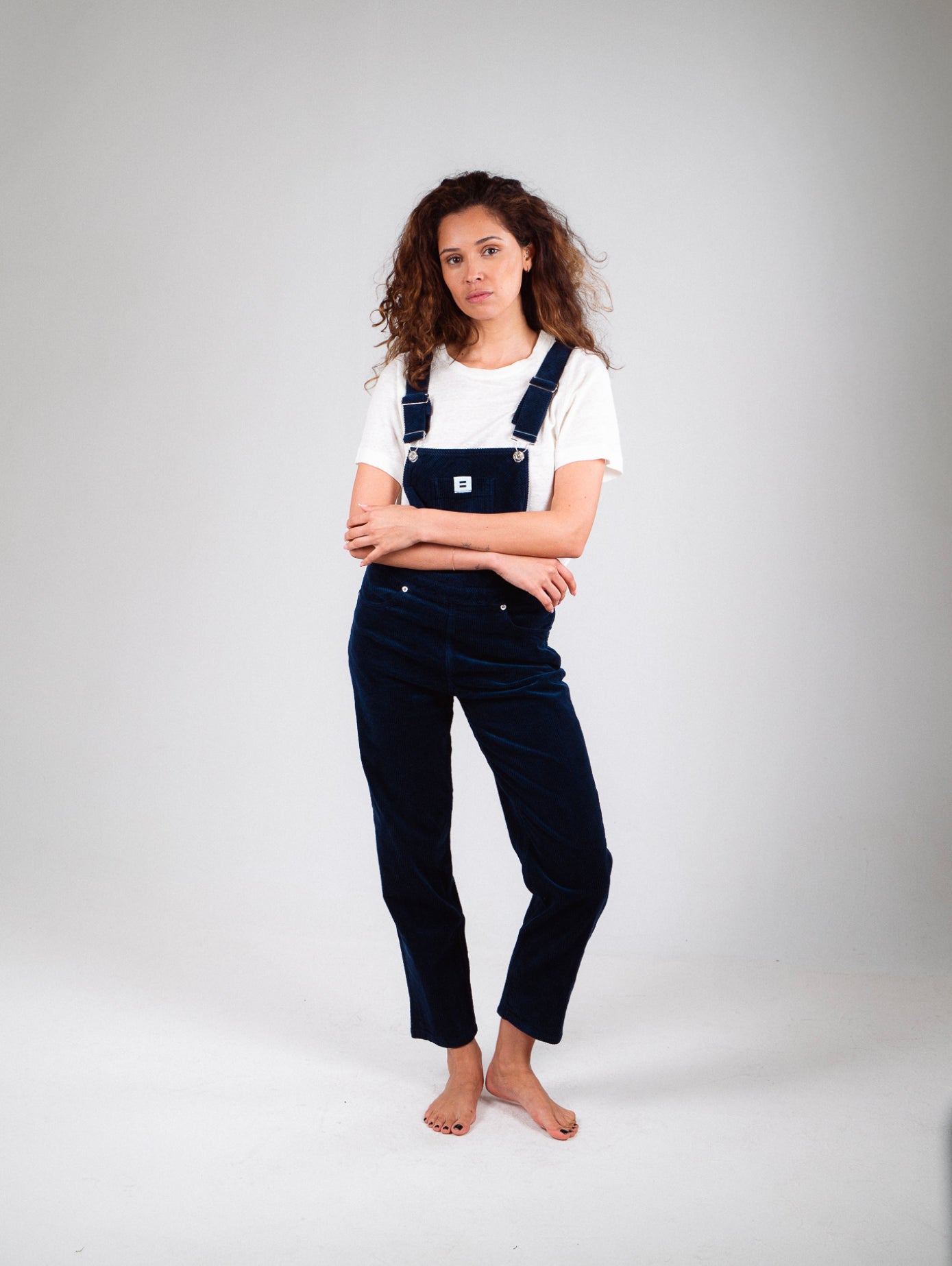 SALOPETTE MOM DENIM