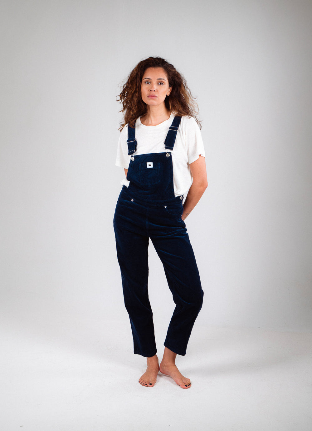 SALOPETTE MOM DENIM