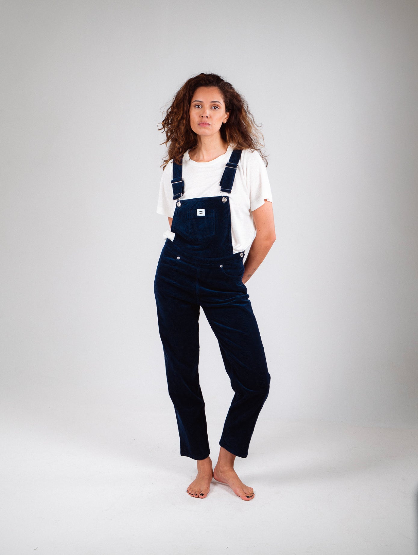 SALOPETTE MOM DENIM