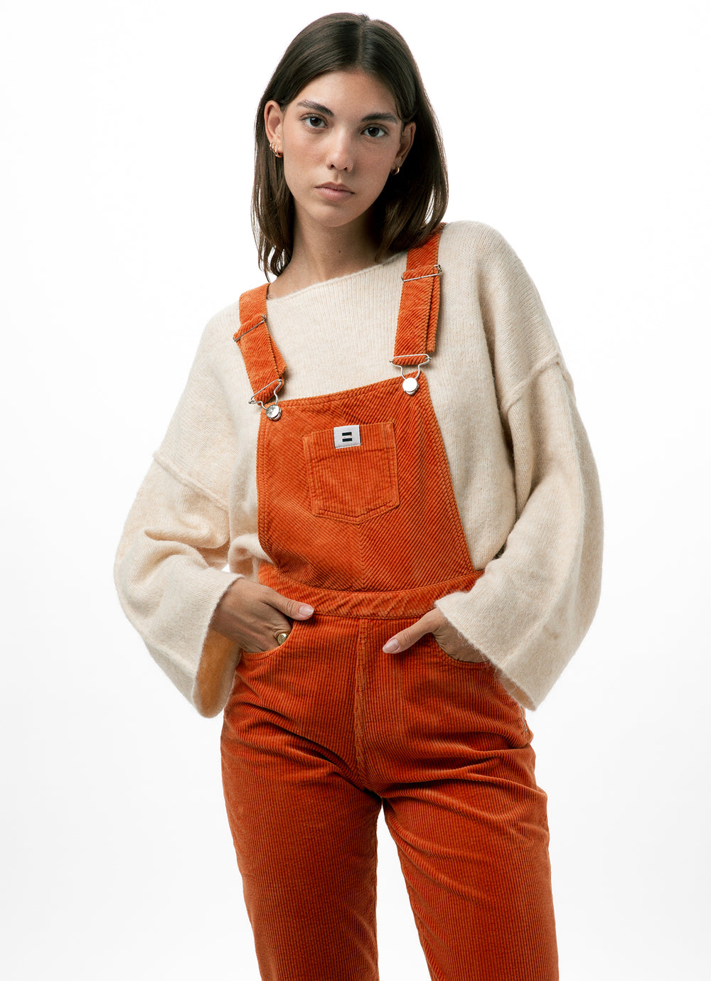 SALOPETTE MOM TERRACOTTA - TAILLE 36