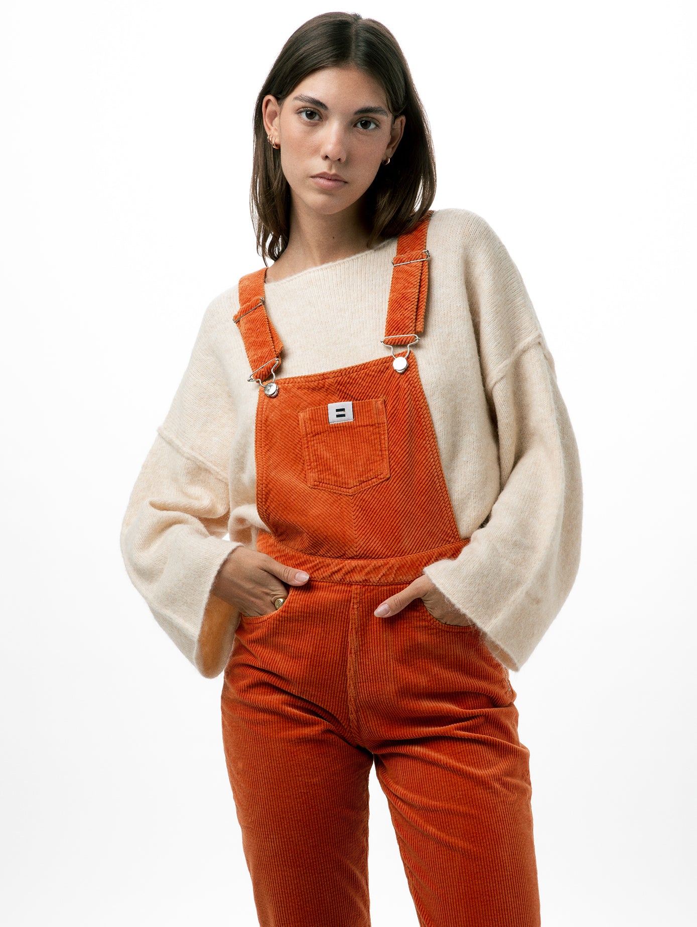 SALOPETTE MOM TERRACOTTA - TAILLE 36