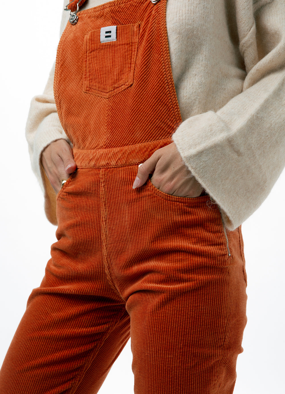 SALOPETTE MOM TERRACOTTA - TAILLE 36