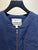 VESTE SANS MANCHE NAVY BORDS NAVY - TAILLE M