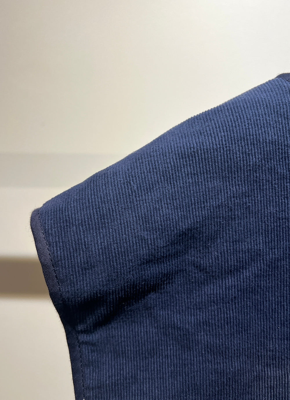 VESTE SANS MANCHE NAVY BORDS NAVY - TAILLE M
