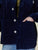 VESTE WORKER CÔTELÉ NAVY