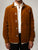 VESTE WORKER CÔTELÉ CAMEL