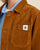 VESTE WORKER CÔTELÉ CAMEL