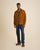 VESTE WORKER CÔTELÉ CAMEL