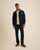 VESTE WORKER CÔTELÉ NAVY