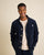 VESTE WORKER CÔTELÉ NAVY