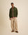 VESTE WORKER CÔTELÉ VERT OLIVE