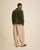 VESTE WORKER CÔTELÉ VERT OLIVE