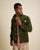 VESTE WORKER CÔTELÉ VERT OLIVE