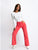 PANTALON FLARE FUCHSIA