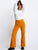 PANTALON FLARE MOUTARDE